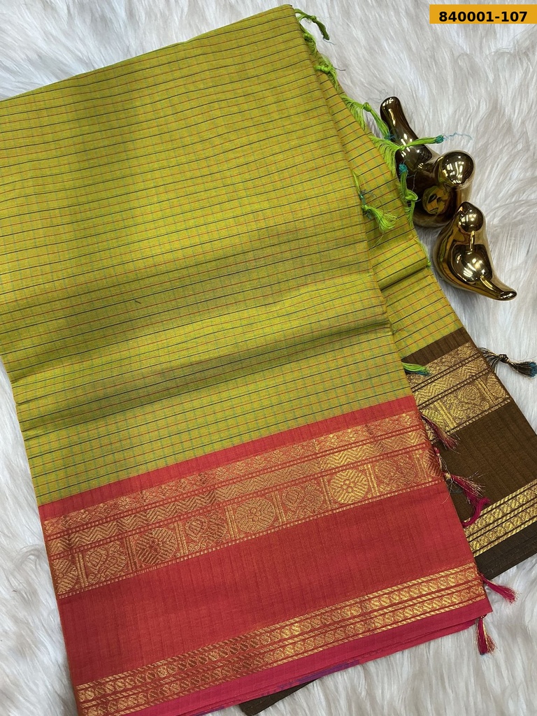 Kanchi Cotton Saree
