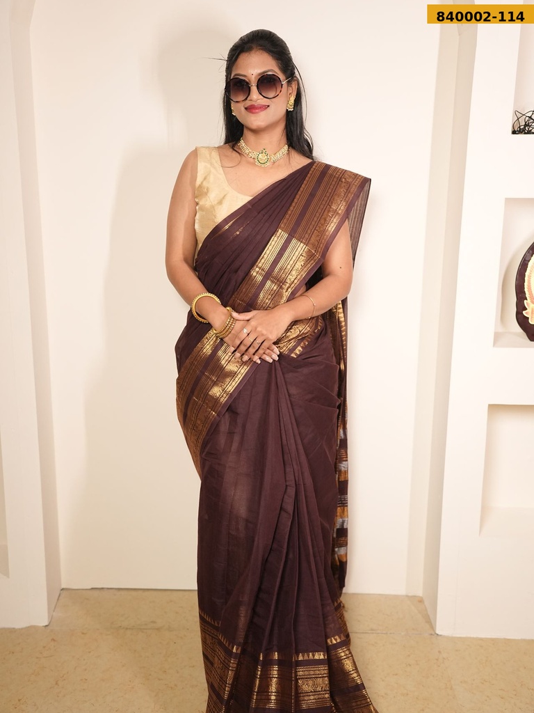 Kanchi Cotton Saree