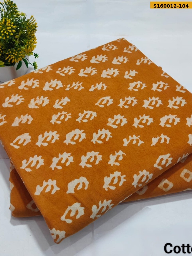 Hand Block Printed Cotton 2 Piece Set