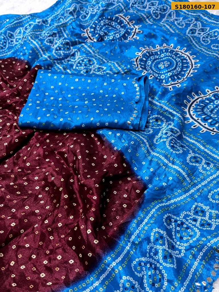 Fancy Moss Silk Saree