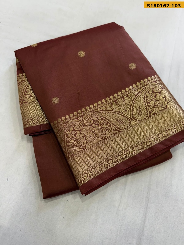 Fancy Semi Katan Silk Saree