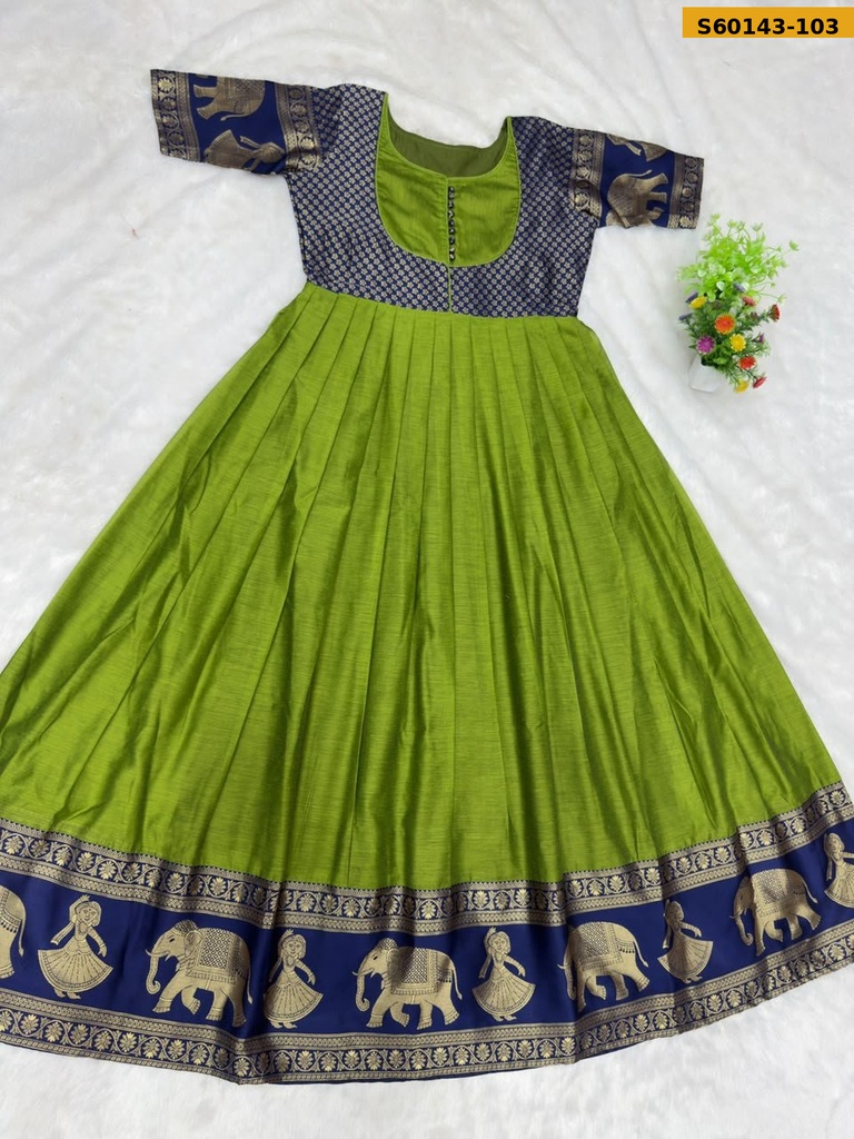 Fancy Floor Length Anarkali Gown