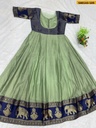 Fancy Floor Length Anarkali Gown