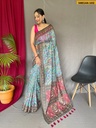Fancy Malai Cotton Saree