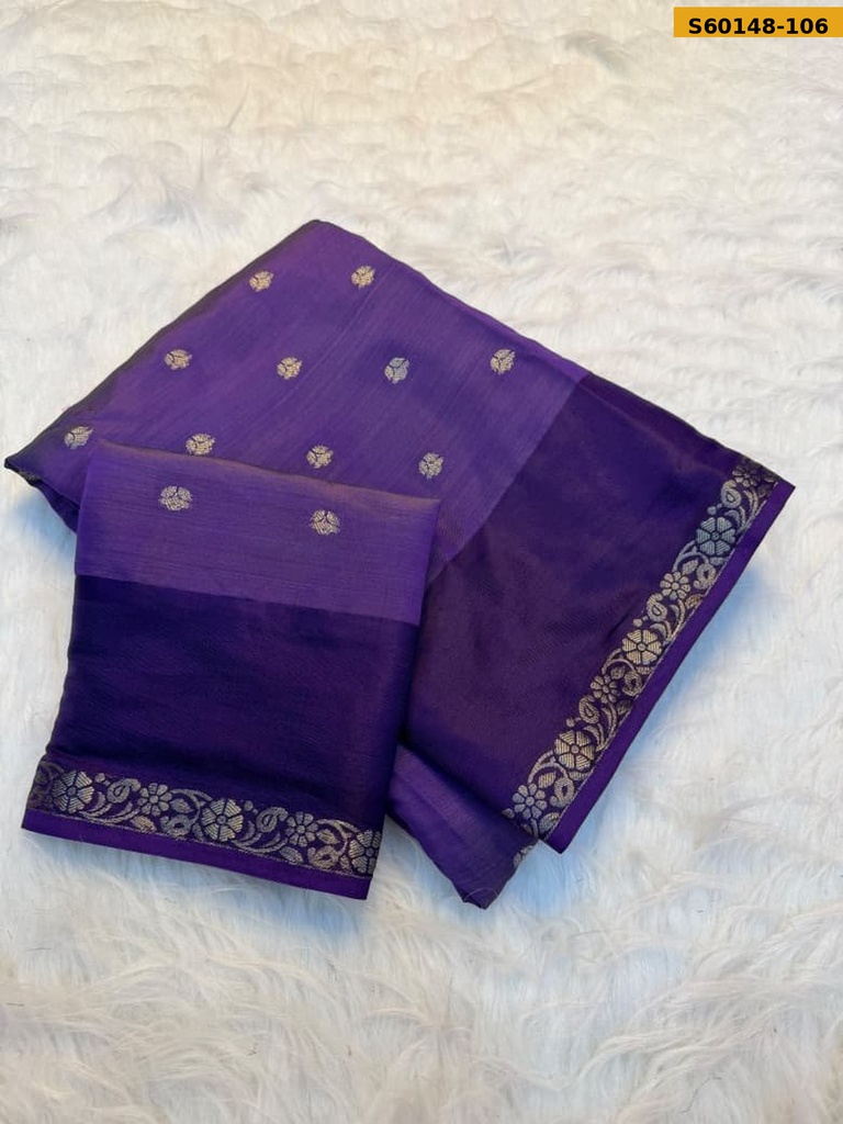 Fancy Soft Tussar Silk Saree
