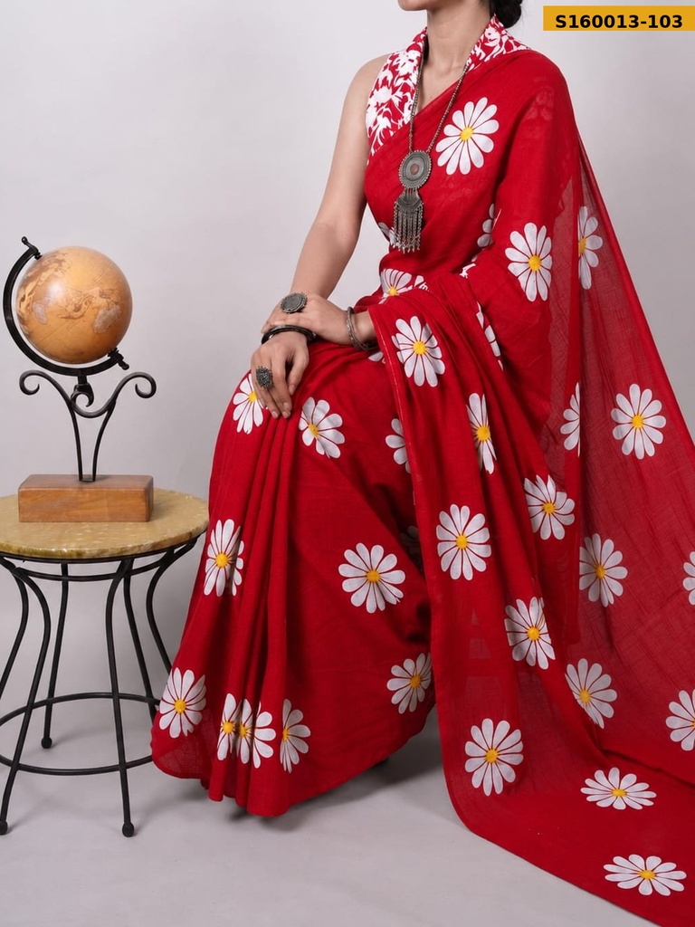 Mulmul Cotton Sarees