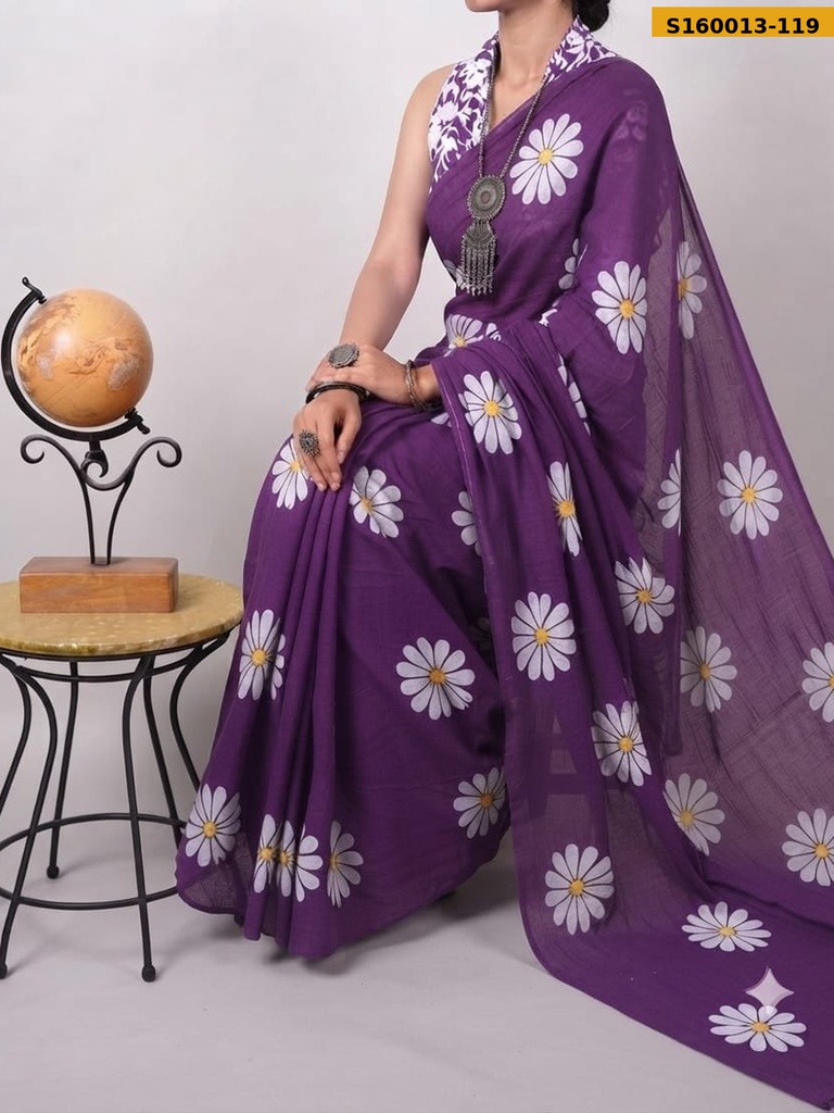 Mulmul Cotton Sarees