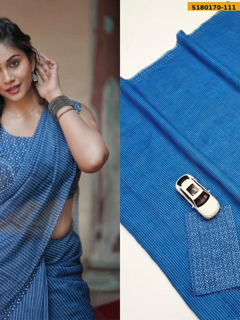 Fancy Soft Linen Sarees