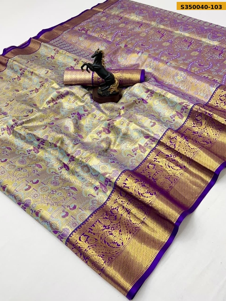 Fancy Kanjivaram Silk Saree