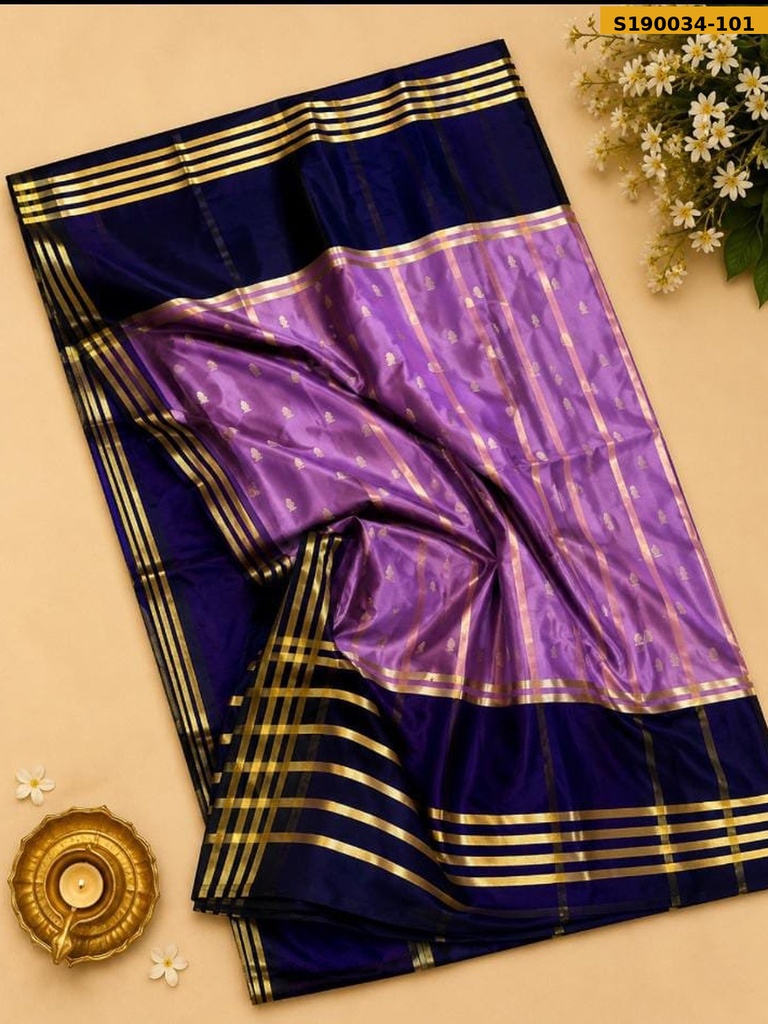Fancy Banarasi Soft Silk Saree