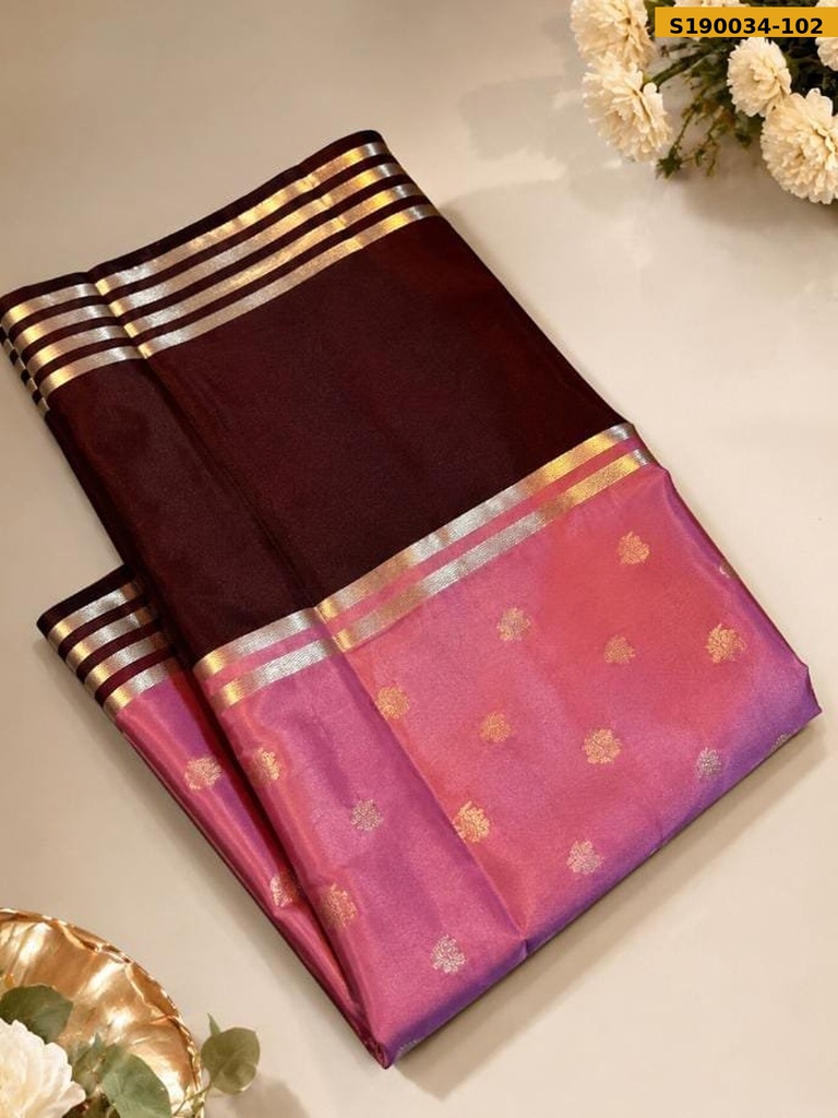 Fancy Banarasi Soft Silk Saree