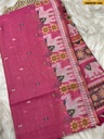 Fancy Milan Muga cotton saree