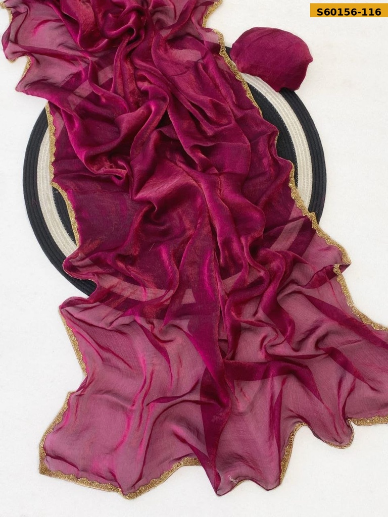 Fancy Soft Fendy Chiffon Saree