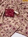 Fancy Chinnon Silk Saree