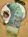 Fancy Soft Chanderi Cotton Saree