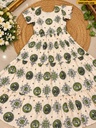 Fancy Mul Chanderi Muga Printed Maxi
