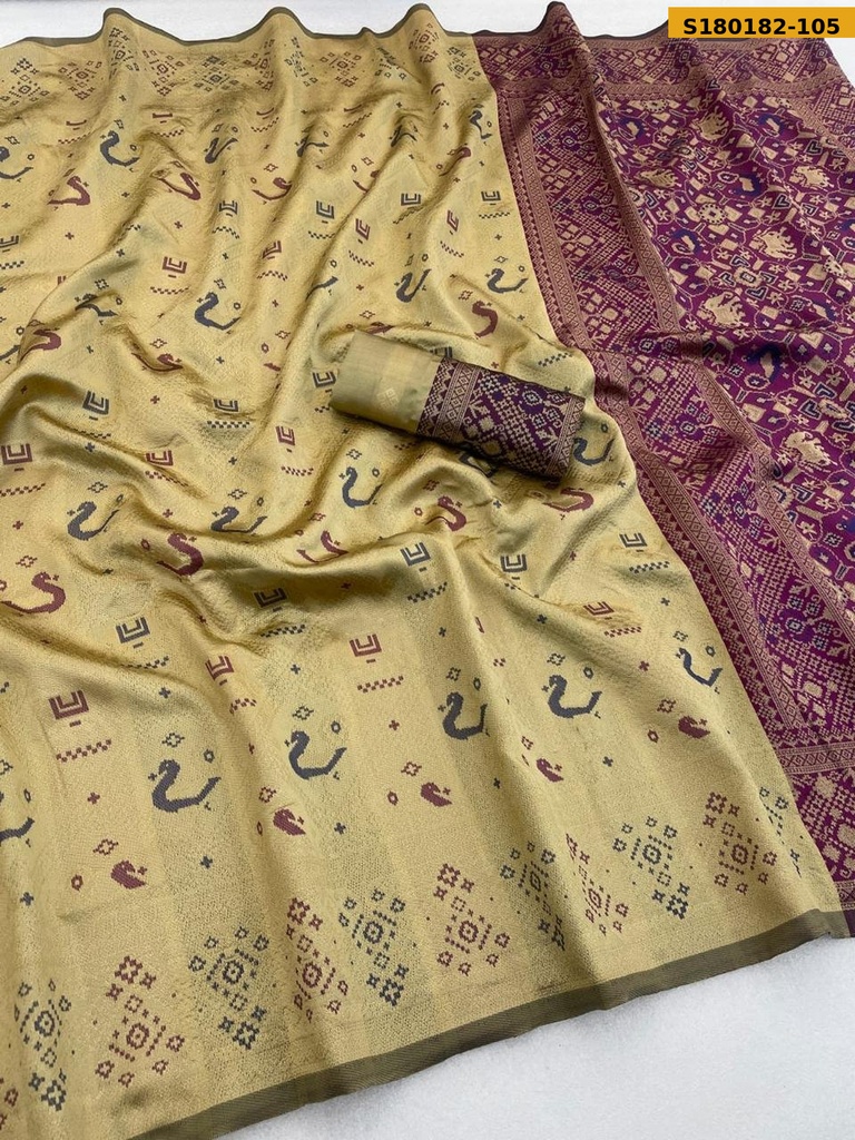 Fancy Patola Banarasi Silk Saree