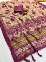 Fancy Soft Spun Cotton Saree