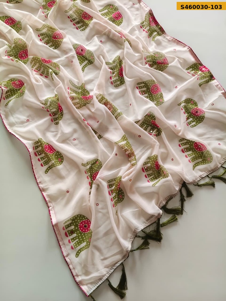 Fancy Georgette Saree