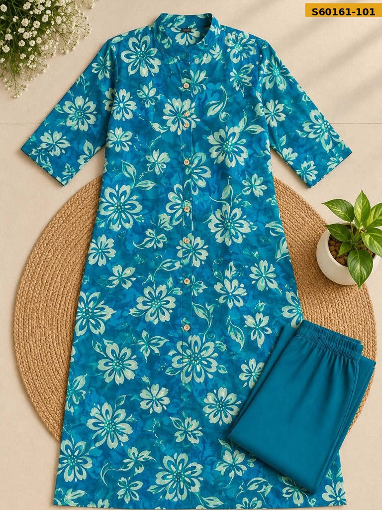 Fancy Cotton Aline Coord Set