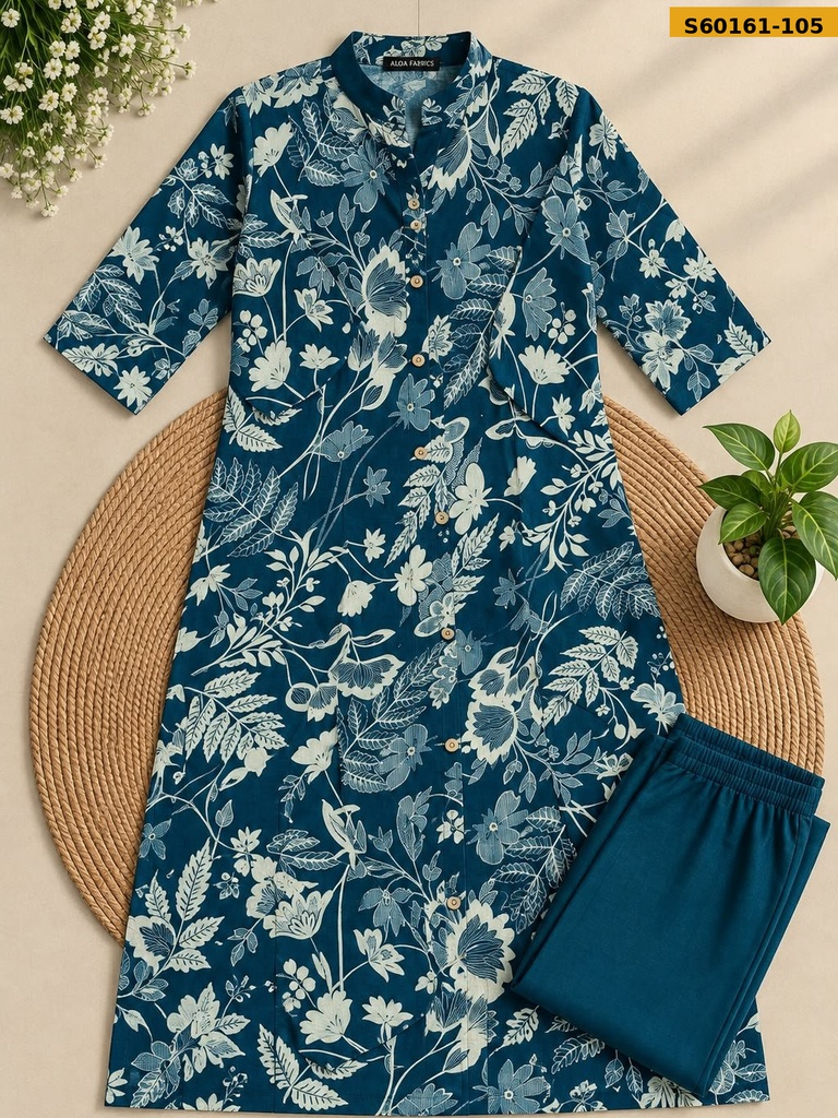 Fancy Cotton Aline Coord Set