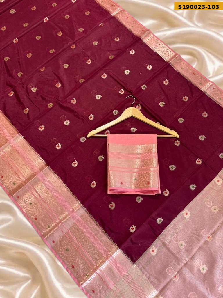 Banarasi Raw Mango Saree