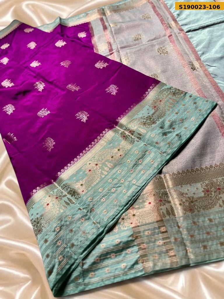 Banarasi Raw Mango Saree