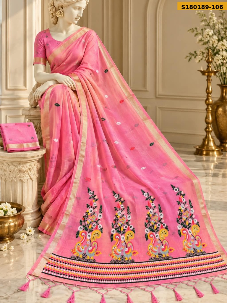 Fancy Cotton Saree