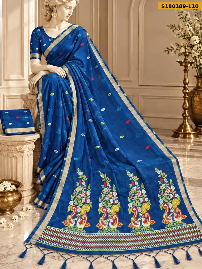 Fancy Cotton Saree