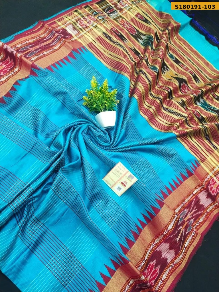 Fancy Tussar Silk Saree