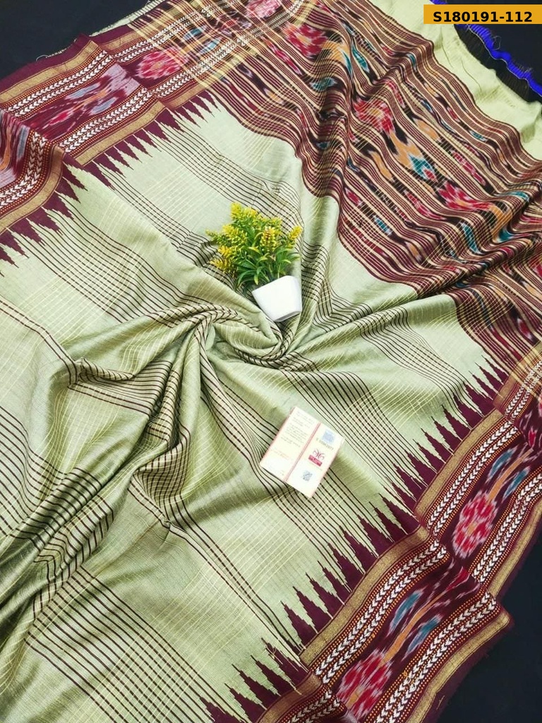 Fancy Tussar Silk Saree