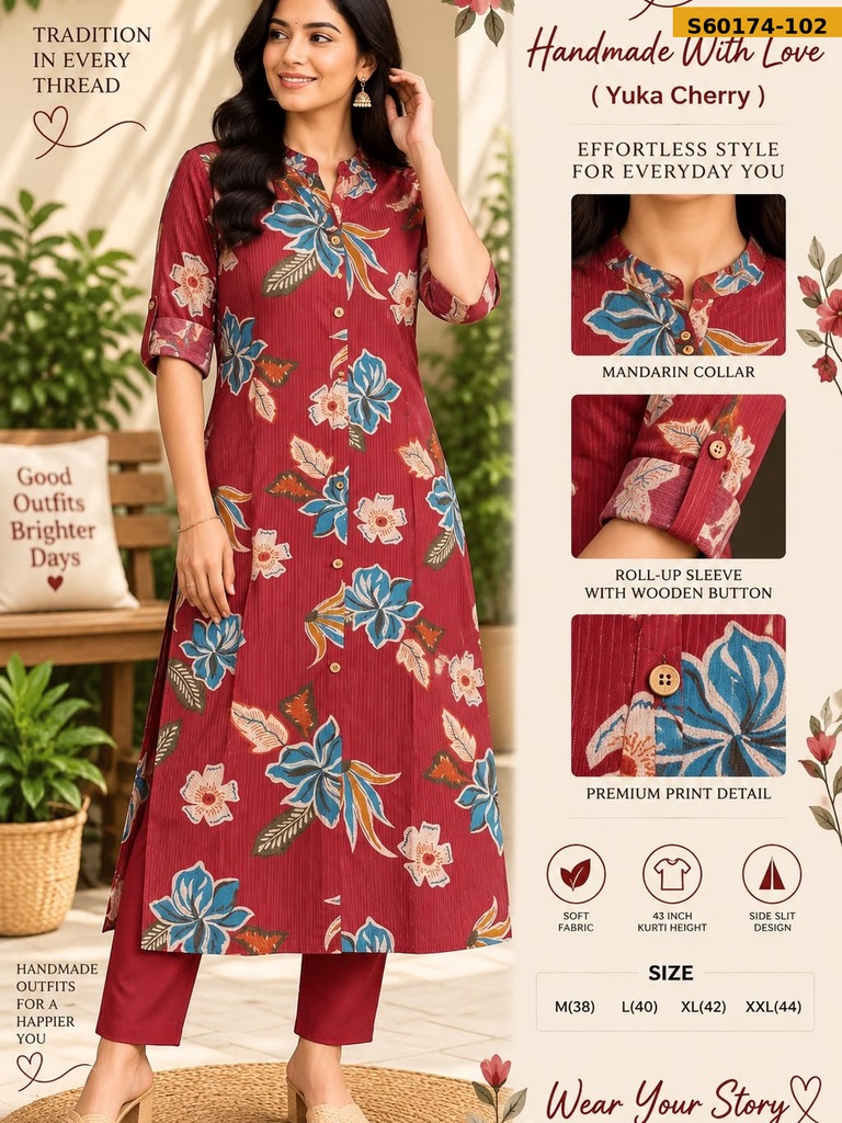 Fancy Mix Cotton Coord Set