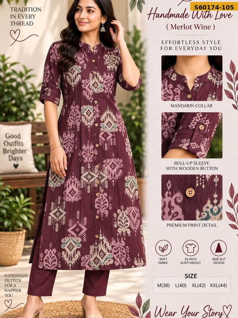 Fancy Mix Cotton Coord Set
