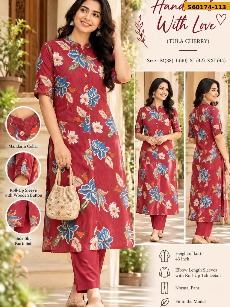Fancy Mix Cotton Coord Set