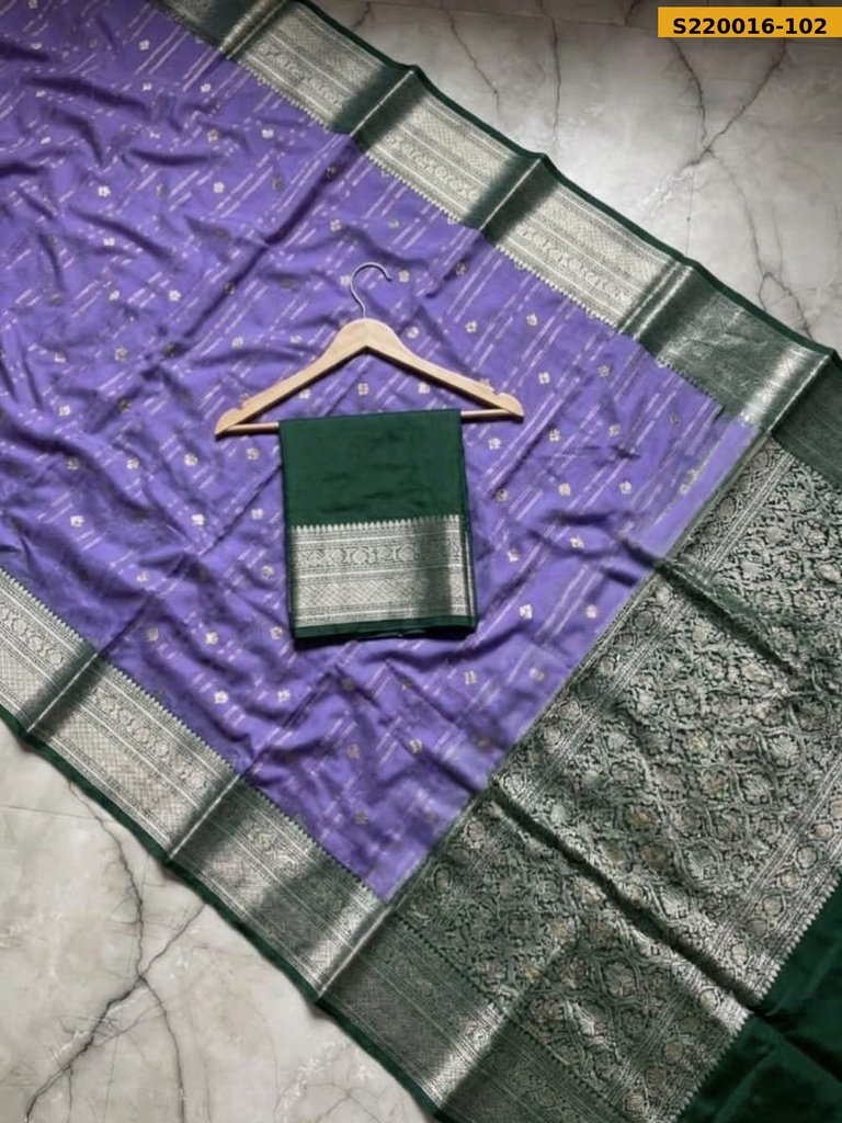 Banarasi Semi Katan Chiniya Soft Silk Saree