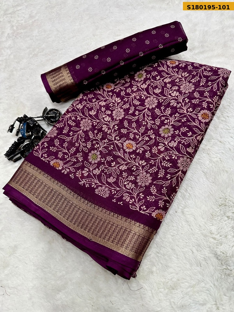 Fancy  Georgette Saree