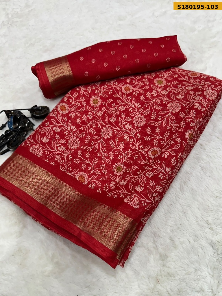 Fancy  Georgette Saree