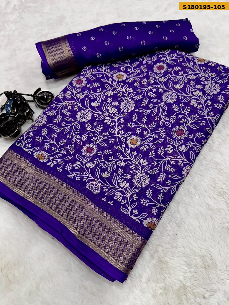 Fancy  Georgette Saree
