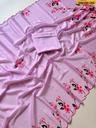 Fancy Soft Chinnon Saree