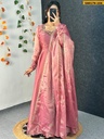 Fancy Kabana Handwork Gown With Dupatta