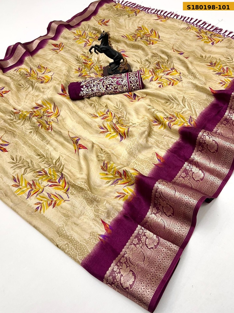 Fancy Marshmellow Saree