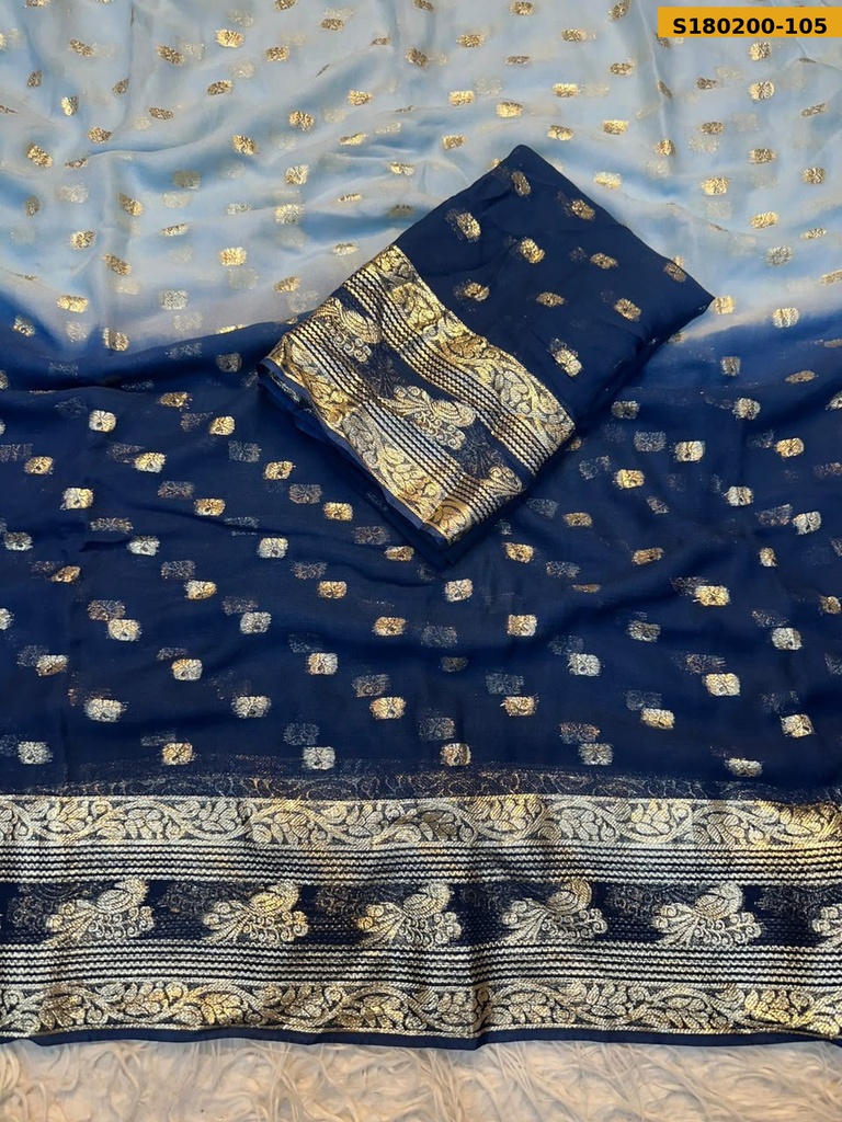 Fancy Viscose Georgette Saree
