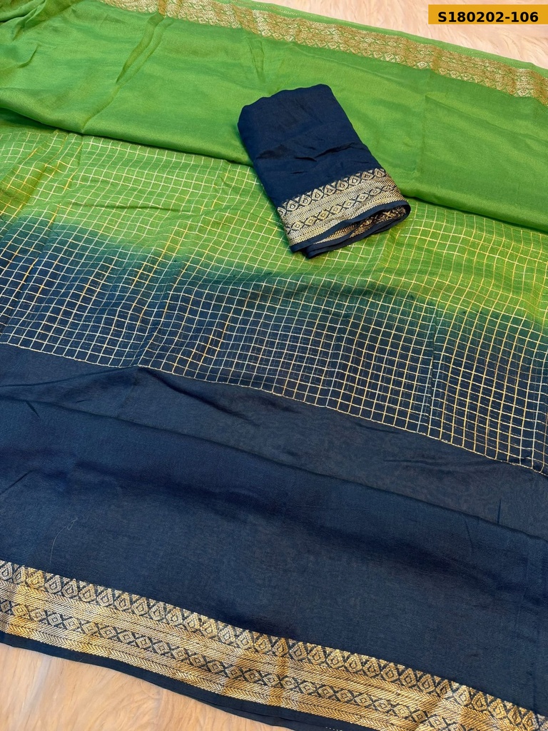 Fancy Viscose Kora Saree