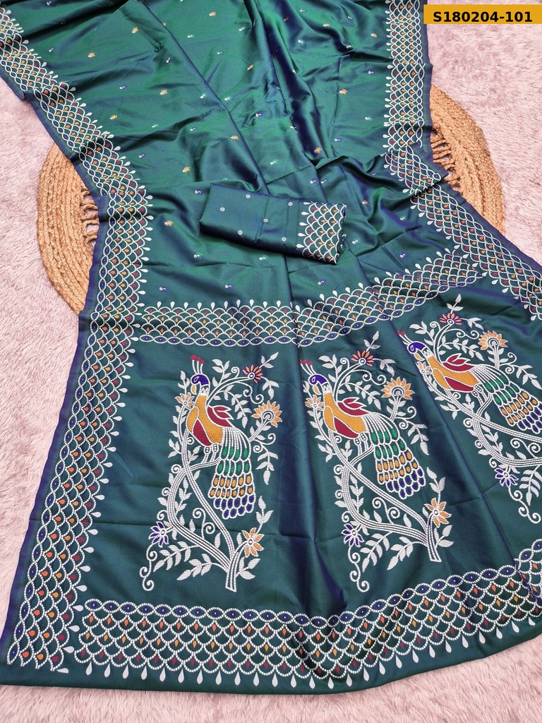 Fancy Soft Banarasi Silk Saree