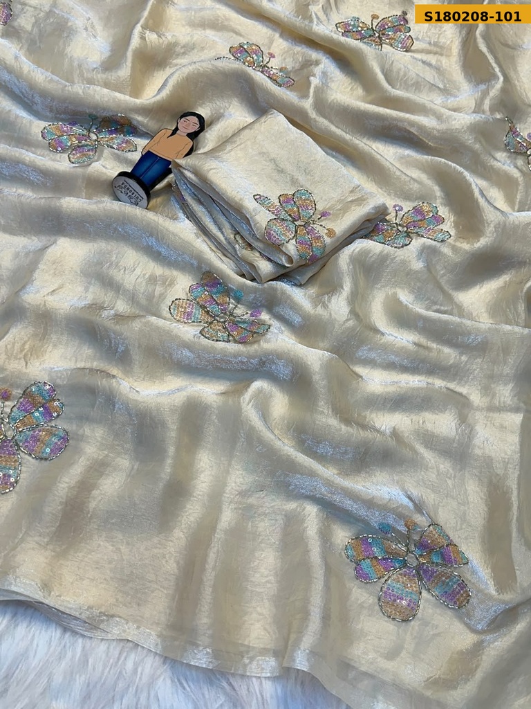 Fancy Fendy Satin Silk Saree