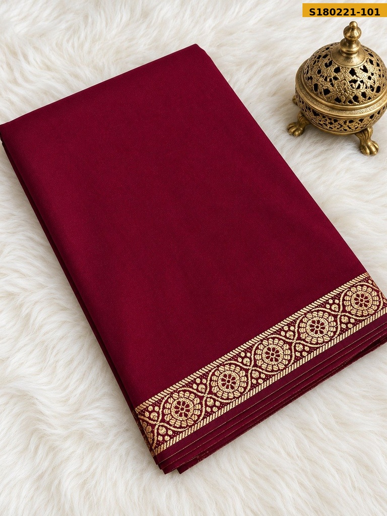 Fancy Viscose Silk Saree