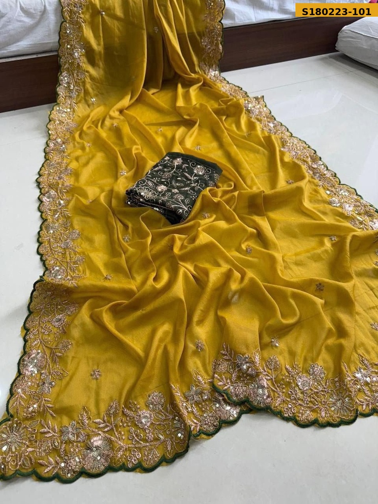 Fancy Star Georgette Saree
