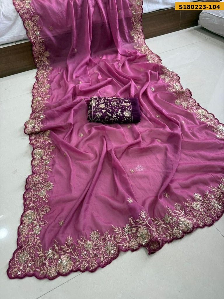 Fancy Star Georgette Saree