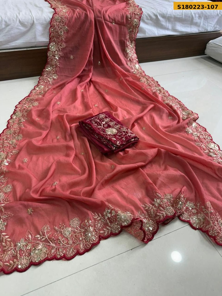 Fancy Star Georgette Saree
