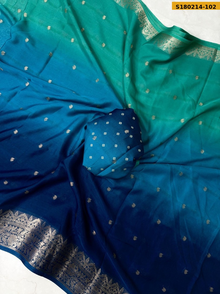 Fancy Crepe Silk Saree